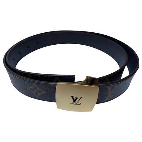 louis vuitton black belt price|louis vuitton men belt authentic.